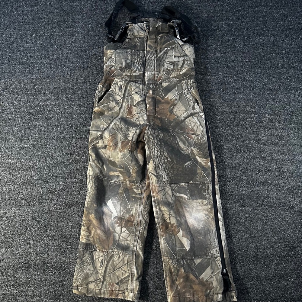 Walls Bib Overalls Youth 8 Regular Camo Good Insulated Hunting Coveralls 93066HW